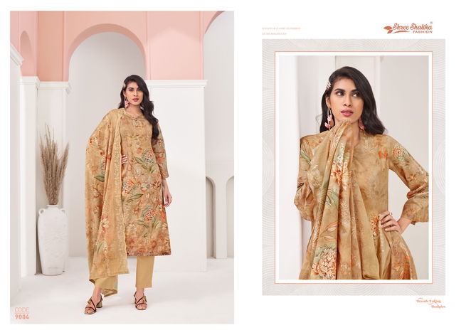 Mannat Vol 9 By Shree Shalika Digital Printed Lawn Cotton Dress Material Wholesale Online
